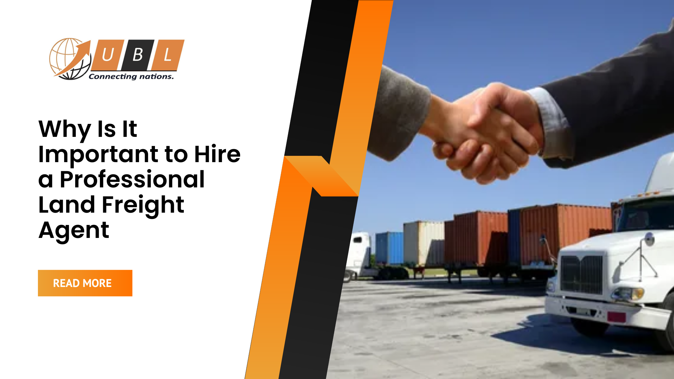 Why Is It Important to Hire a Professional Land Freight Agent