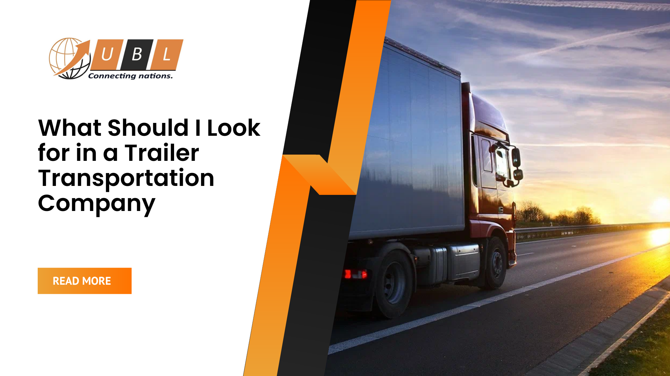 What Should I Look for in a Trailer Transportation Company