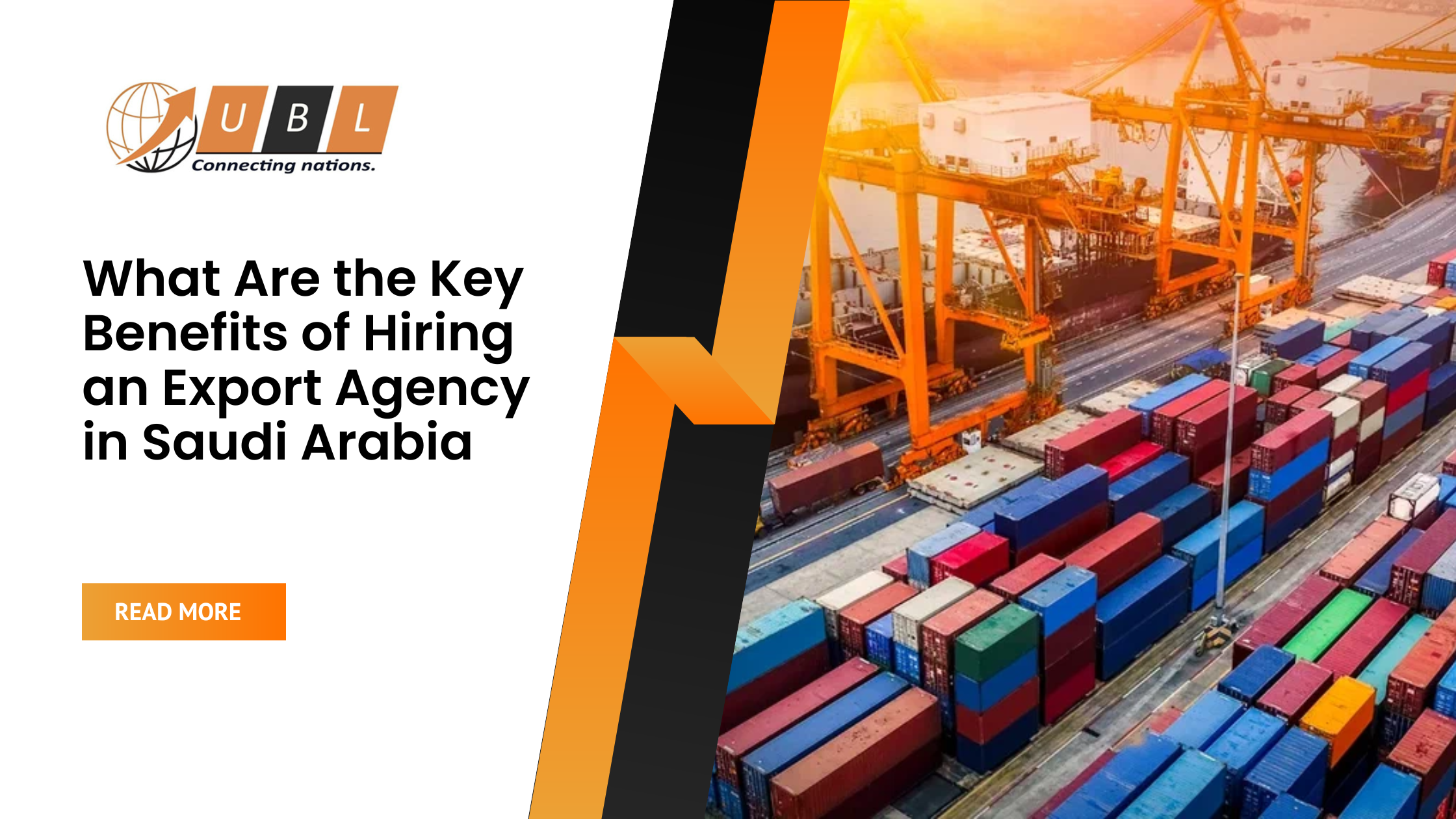 What Are the Key Benefits of Hiring an Export Agency in Saudi Arabia