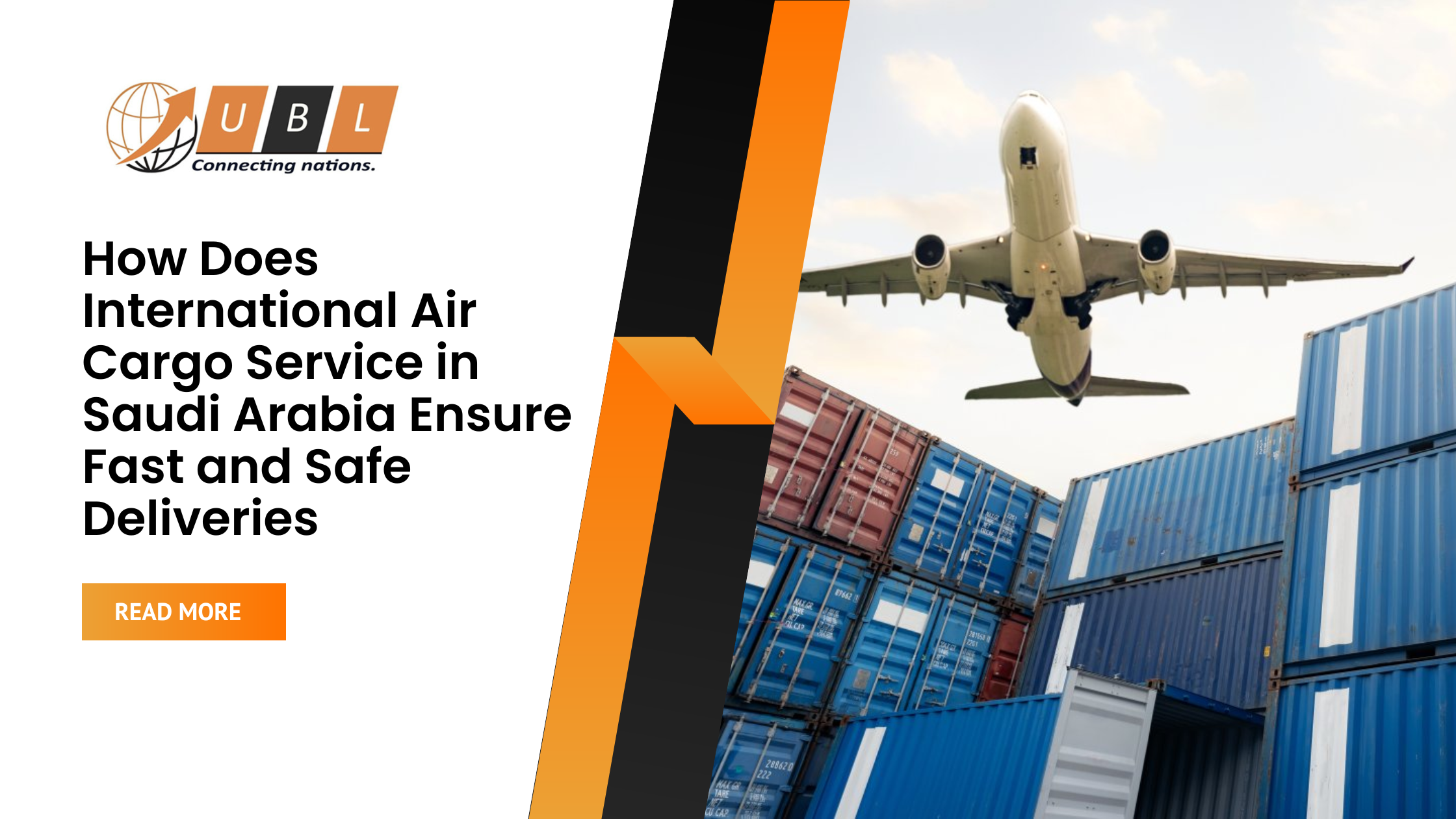 How Does International Air Cargo Service in Saudi Arabia Ensure Fast and Safe Deliveries