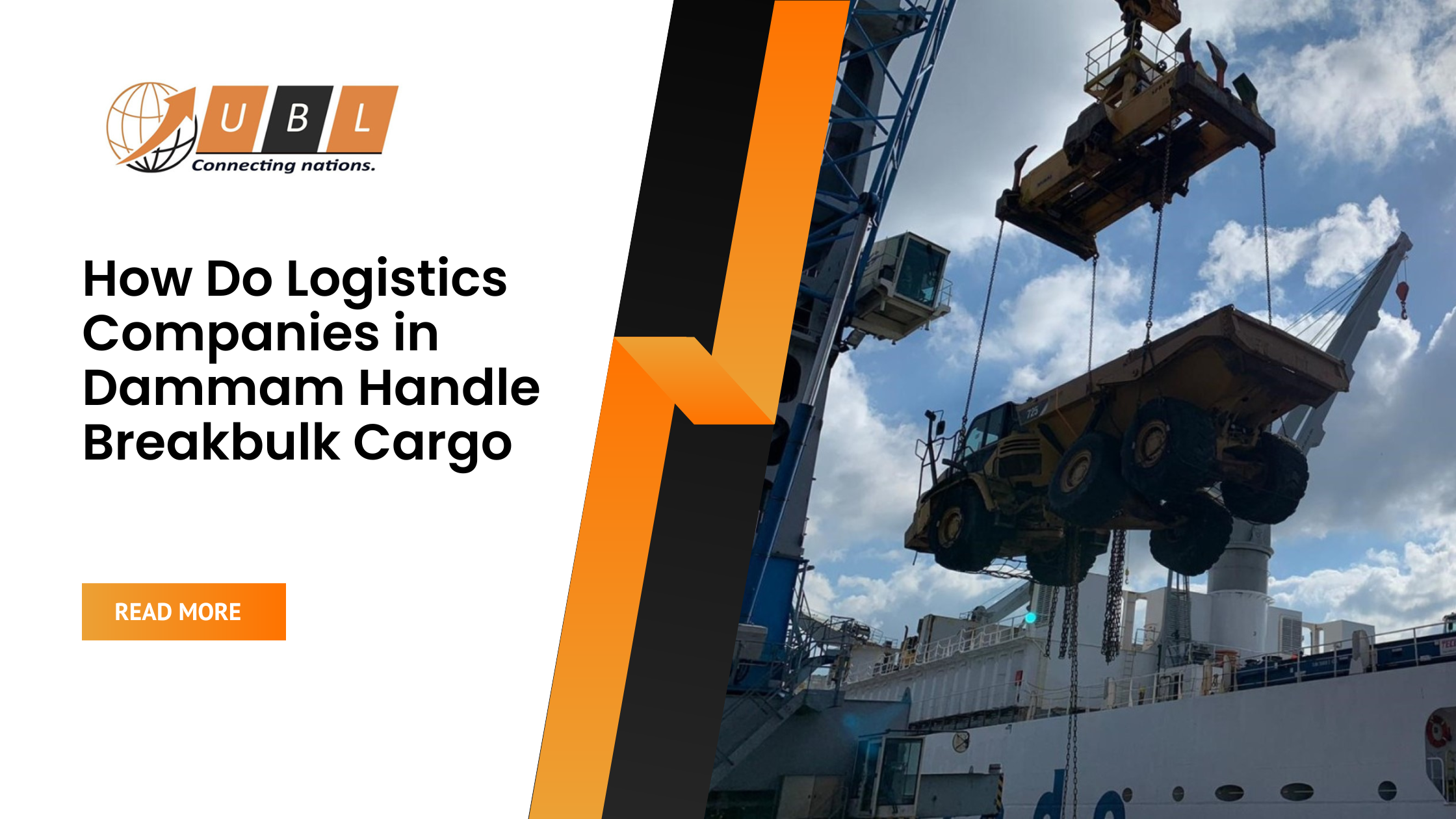 How Do Logistics Companies in Dammam Handle Breakbulk Cargo