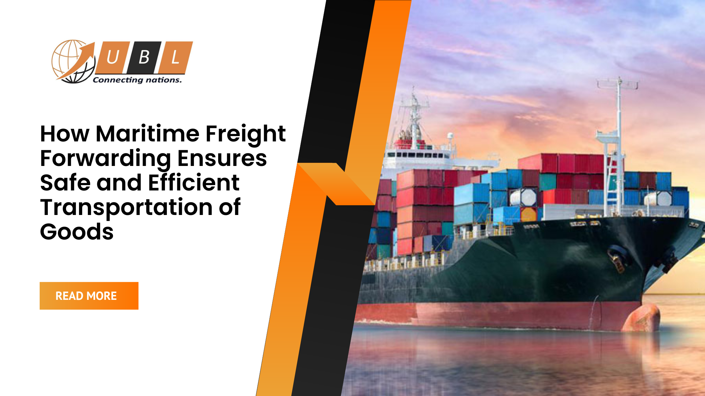 How Maritime Freight Forwarding Ensures Safe and Efficient Transportation of Goods