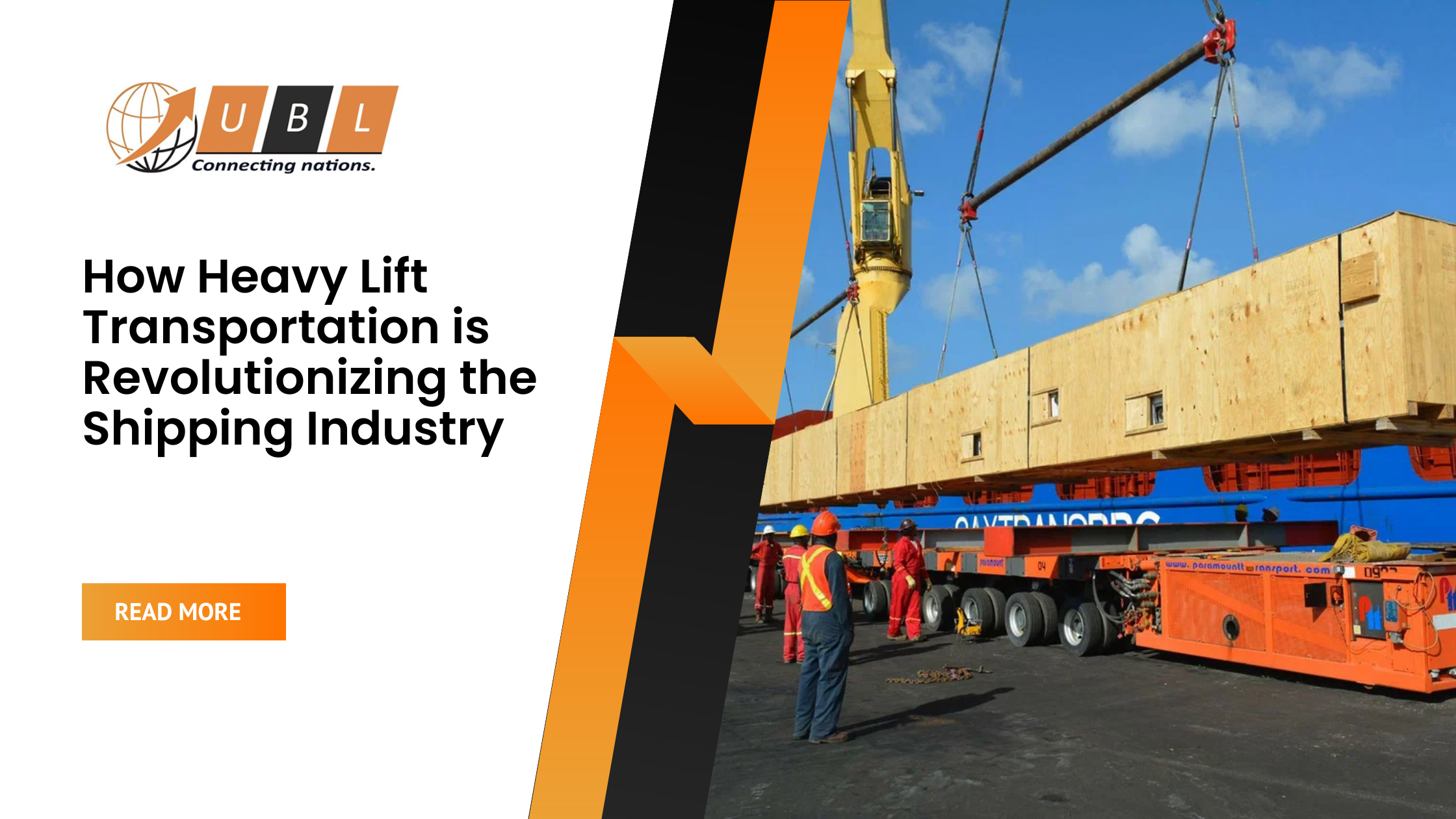 How Heavy Lift Transportation is Revolutionizing the Shipping Industry