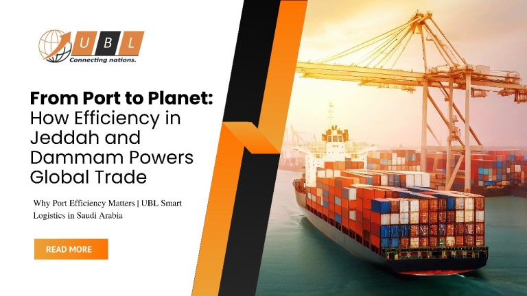 From Port to Planet: How Efficiency in Jeddah and Dammam Powers Global Trade