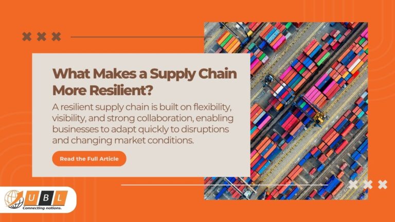 What Makes a Supply Chain More Resilient?